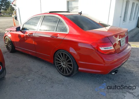 2012 Mercedes-Benz C 250 Sport from USA, damaged, VIN WDDGF4HB9CA637578